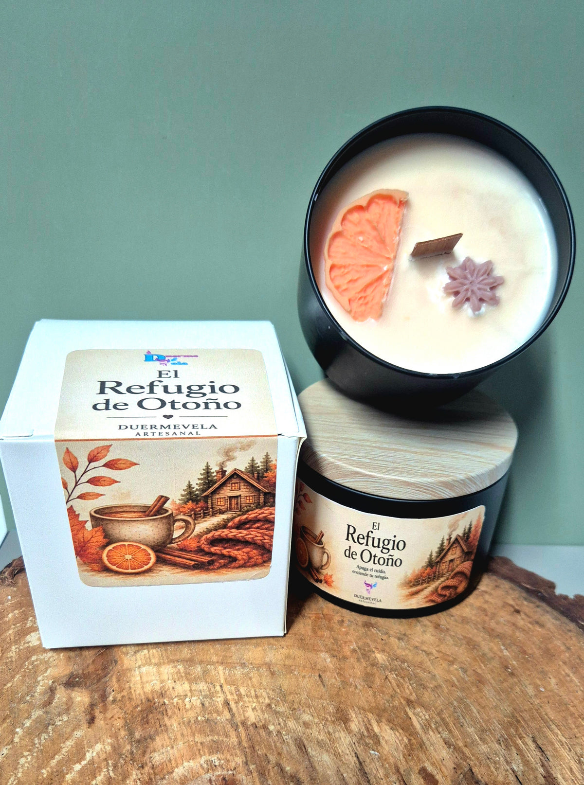 El Refugio de Otoño (Aroma canela y naranja)