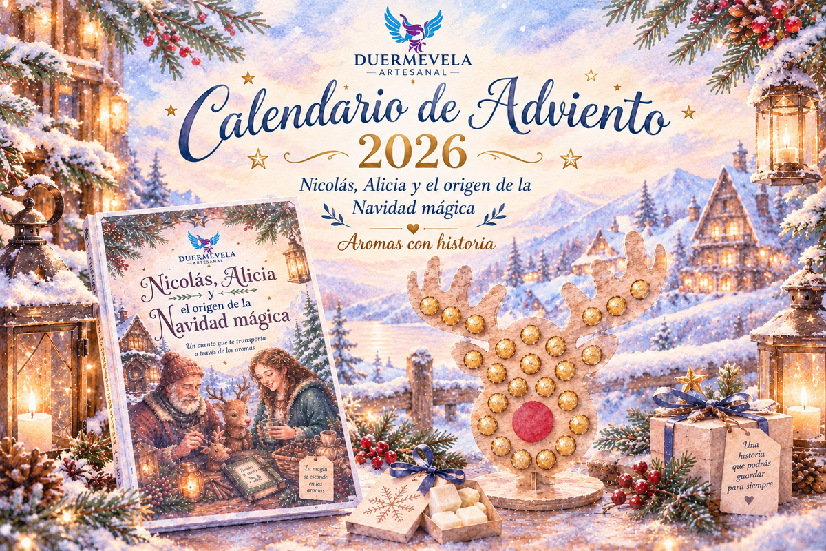 Calendario de Adviento 2026 🎄 - Edición limitada y exclusiva de Duermevela artesanal-Envío Gratis