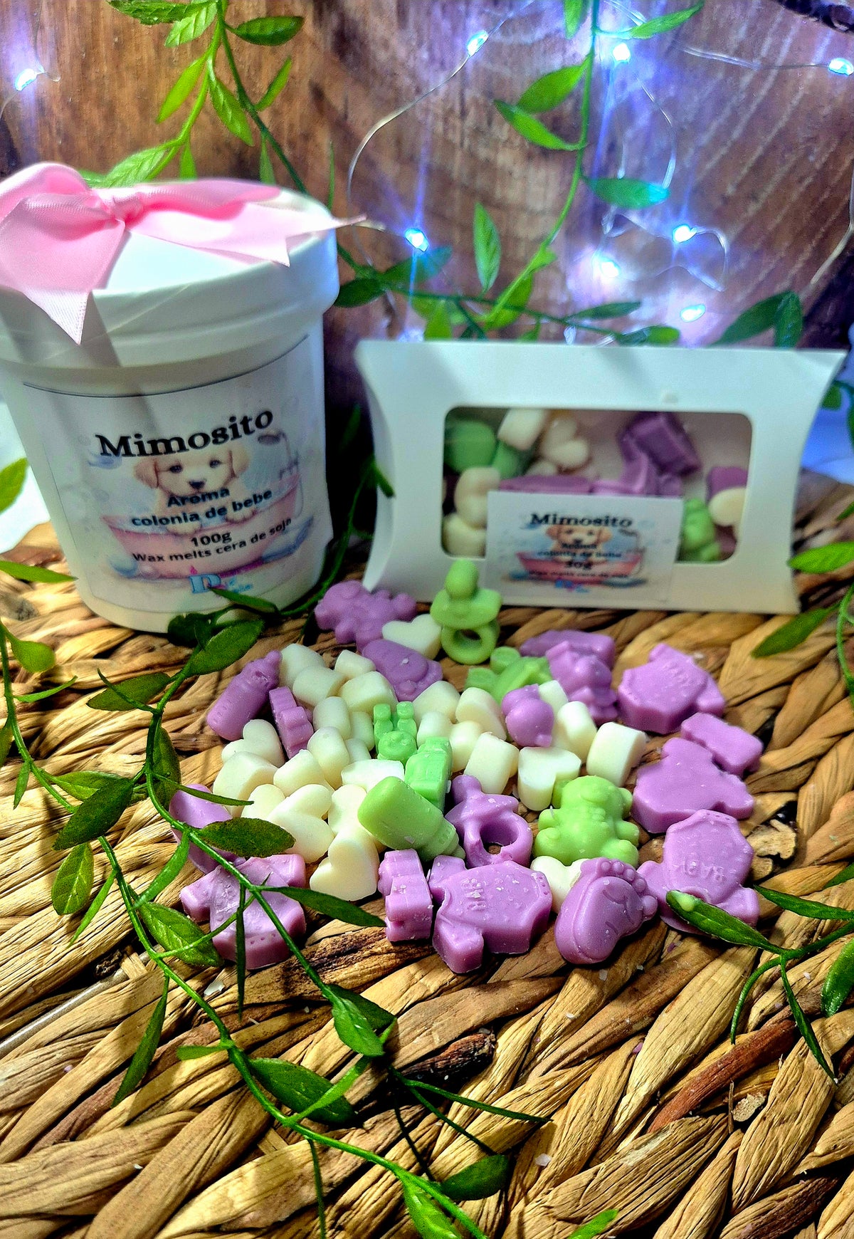 Ceras Aromáticas Mimosito(Aroma Colonia infantil)